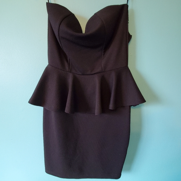 Strapless Short Dress - Picture 1 of 2